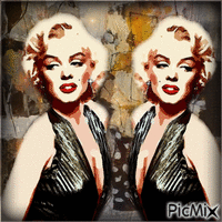Marilyn Monroe анимиран GIF