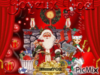 Joyeux Noël Bburns702 анимированный гифка