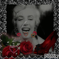 Marilyn Monroe анимирани ГИФ