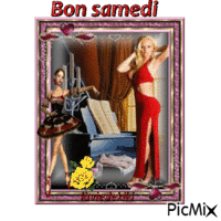 bon samedi - Безплатен анимиран GIF