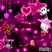 GAY RIGHTS! - GIF animé gratuit