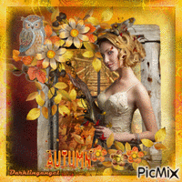 Welcoming Autumn 动画 GIF