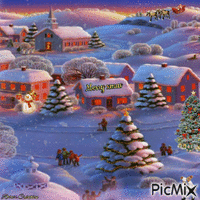 Concours : Mini village de Noël