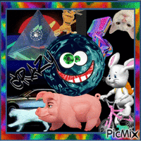 Crazy Picmix - GIF animado grátis