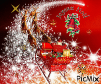 Joyeux Noel - Gratis animerad GIF