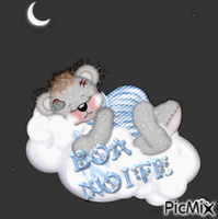Boa Noite  Baby анимированный гифка
