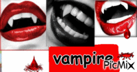vampire animovaný GIF