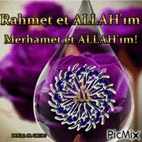 Rahmet et ALLAH'ım! - GIF animado grátis