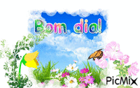 Mensagem de Bom dia - Nova - Бесплатный анимированный гифка