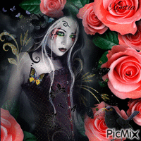 goth romantique animovaný GIF