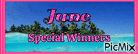 June Special Winners