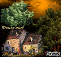 douce nuit - Бесплатни анимирани ГИФ