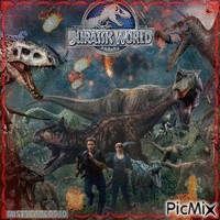 Jurassic World animeret GIF