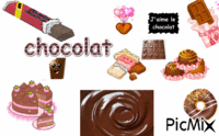 chocolat animowany gif