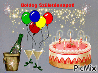 Boldog Születésnapot! 2. - GIF animasi gratis