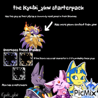 The Kyubi_ykw Starterpack animowany gif