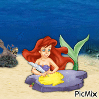 Ariel dixiefan1991 animovaný GIF