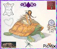 Iroquois Seneca Queen - Бесплатный анимированный гифка