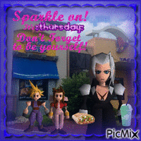 what if sephiroth got hungry animeret GIF