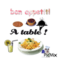A table!!!!! アニメーションGIF