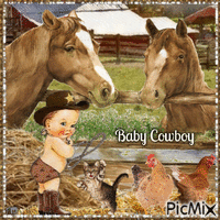 Baby Cowboy - Ücretsiz animasyonlu GIF