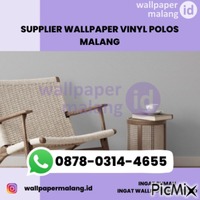 SUPPLIER WALLPAPER VINYL POLOS MALANG - Бесплатный анимированный гифка