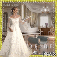 BRIDE VINTAGE 2021*MARIELCB GIF animé