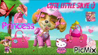 Skye pink :3 GIF animasi