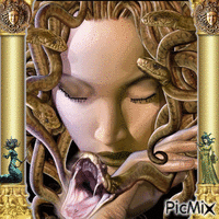 Medusa - Ingyenes animált GIF
