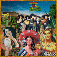 Fête mexicaine. - Free animated GIF