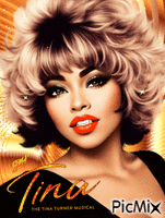 Tina Turner animowany gif