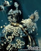 Principessa sirena - Laurachan animovaný GIF