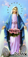 Panna Mária zázrakov animovaný GIF