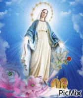 Virgen María - Free animated GIF
