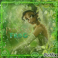The Princess and The Frog - GIF animé gratuit