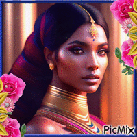 Exotic Beauty 动画 GIF