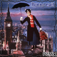 Mary Poppins animēts GIF