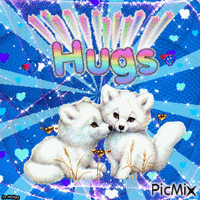 hugs GIF animata