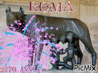 ROMA - 2770 ANNI - GIF animado gratis
