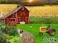 Midwestern Farmland - Besplatni animirani GIF