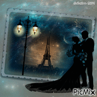 Paris par BBM анимированный гифка