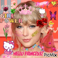 A pop princess! :) animovaný GIF