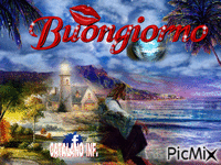 b uon giorno - Безплатен анимиран GIF