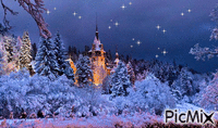 Castel Peles Romania - Animovaný GIF zadarmo
