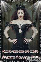 Black queen - Free animated GIF