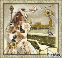 inverno a Londra - 無料のアニメーション GIF