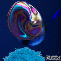 Brotando azules Animated GIF