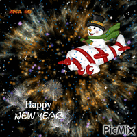 Happy New Year Animiertes GIF