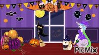 Festejando o Halloween com a Oreon - GIF animé gratuit