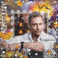 Tom Hiddleston - GIF animé gratuit